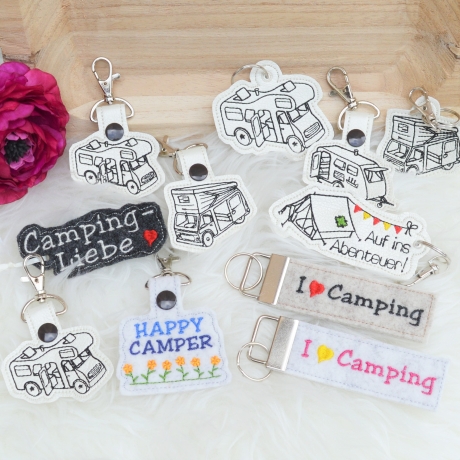 Stickdatei Camper Camping Anhänger ITH