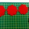 Kunstleder 20 Blumen je Set Patch Basteln Reparatur Deko Handmade