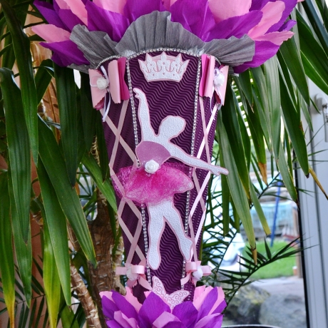 Schultüte Ballerina   Zuckertüte für Mädchen