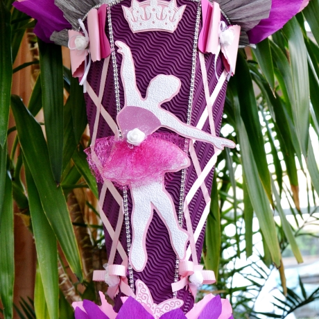 Schultüte Ballerina   Zuckertüte für Mädchen