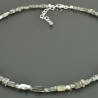 Labradoritkette wird zart 925er Silber Geschenk Hochzeit