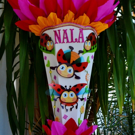 Schultüte Marienkäfer  Zuckertüte