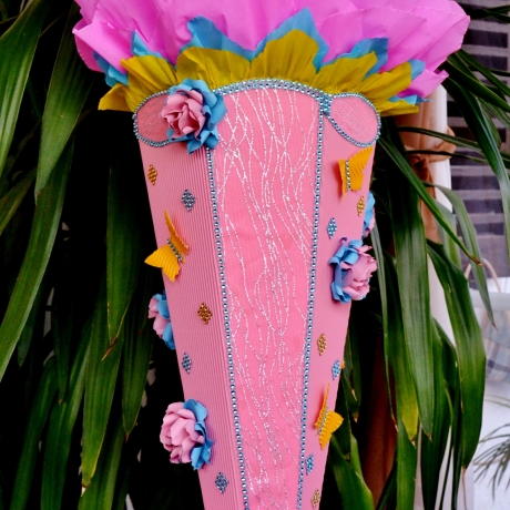 Schultüte Zuckertüte Rohling zum Selbst gestalten