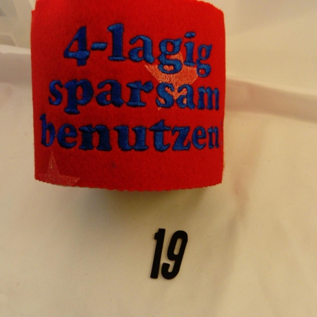 4 Lagig sparsam nutzen Klorollenverstecker WC-Papier Verstecker