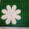 4 Blumen Khaki Kunstleder Flicken Set Basteln Patch Reparatur