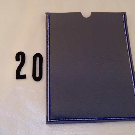 Virus Spritze Impfpasshülle Aufbewahrung  Kunstleder