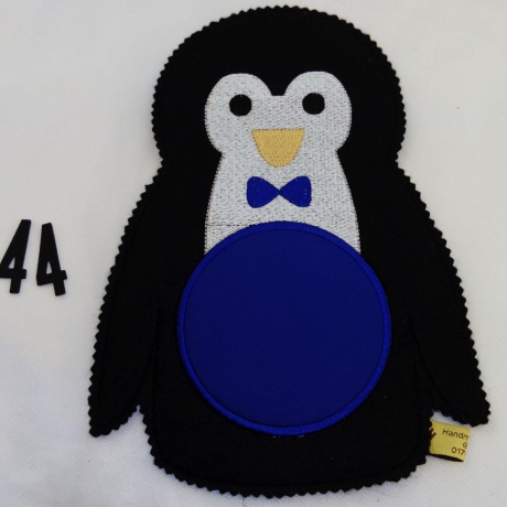 MugRug Pinguin Untersetzer Geschenk  18 x 25 cm Deko