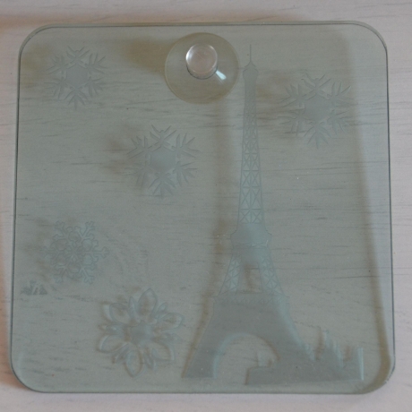 Eiskratzer - Scheibenkratzer Eiffelturm aus Acrylglas