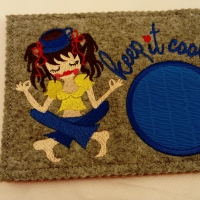 keep it cool MugRug Untersetzer Geschenk Witzig Deko