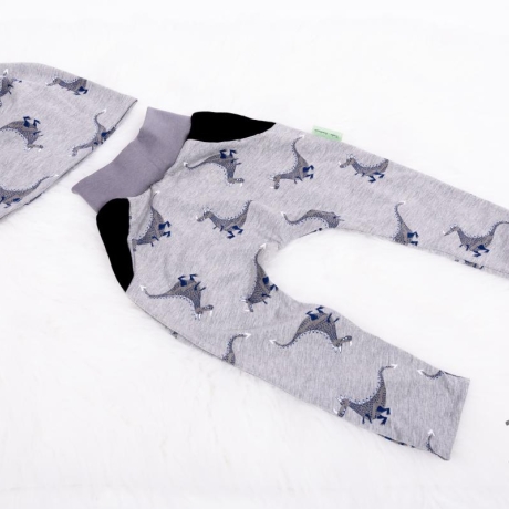 Set Hose und Beanie Gr.92 Drachen