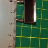 1 Set Schlüsselband-Rohlinge 20 mm + Ring Stahl Schlüsselring