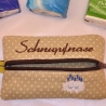 Taschentüchertasche  Reißverschluss Baumwolle Ordnungs#@$%