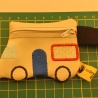 Wohnmobil Reißverschlusstasche Minibörse Kunstleder