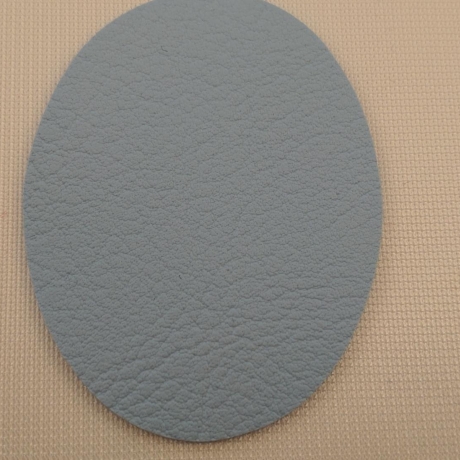 Kunstleder Reparatur 4 Flicken Patch Oval  Gr. M 7,5 x 5,8 cm