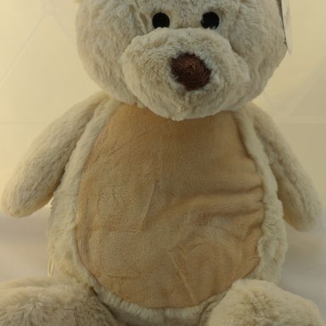 Kuschelbär Teddy 45 cm mit Wunschtext bestickt 