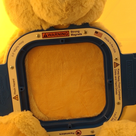 Kuschelbär Teddy 45 cm Bestickung mit Wunschtext