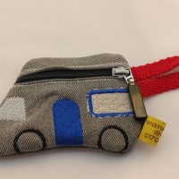 Wohnmobil Reißverschlusstasche Minibörse upcyling
