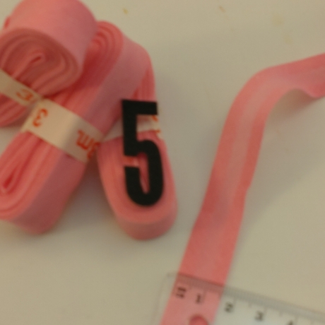 Schrägband Rosa  je 3m Baumwolle gefalzt Sonderpreis Angebot