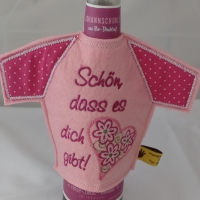 FlaschenShirt Piccolos, Miniweinflaschen oder kleine 0,33l Bier