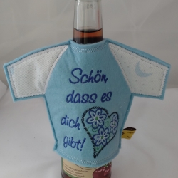 Flaschen Shirt Schön dass es dich gibt –  Geschenk für Piccolos