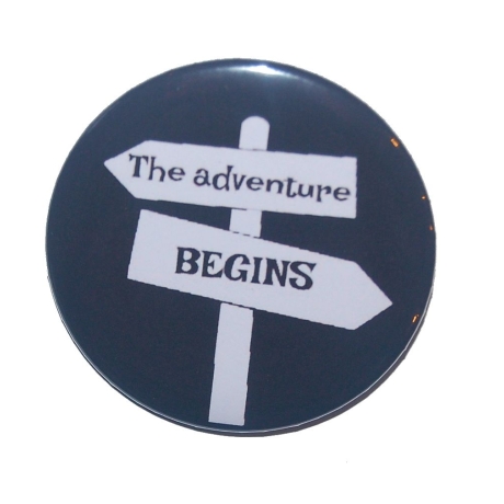 Kühlschrankmagnet Magnet 50mm rund Spruch Camping Wohnmobil