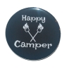 Button 25 mm mit Anstecknadel Spruch Camping Camper Wohnmobil