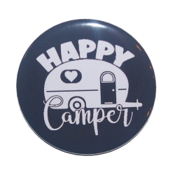Button 25 mm mit Anstecknadel Spruch Camping Camper Wohnmobil