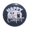 Button 25 mm mit Anstecknadel Spruch Camping Camper Wohnmobil