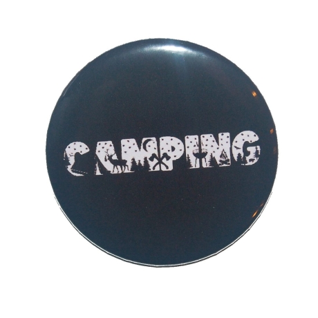 Kühlschrankmagnet Magnet 50mm rund Spruch Camping Wohnmobil