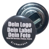 50 x Flaschenöffner rund 59 mm Logo Firma Verein Foto indivuell