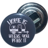 Flaschenöffner 59 mm Metall Spruch Camping Crew Wohnmobil