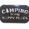 Button Rechteckig groß Camping Wohnmobil Camper 
