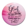 Liebesspruch Taschenspiegel 59 mm Metall Liebe 