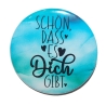 Liebesspruch Magnet 50 mm Liebe Freundschaft