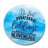 Liebesspruch Button 50 mm mit Anstecknadel Liebe Freundschaft