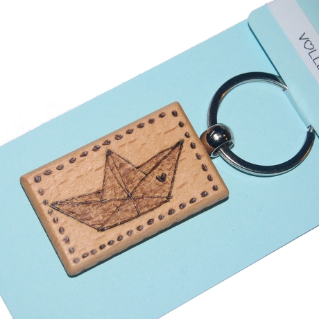 Maritimer Schlüsselanhänger Leinen los