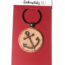 Maritimer Schlüsselanhänger Ankerplatz