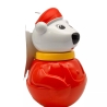 Stehaufpuppe Eisbär m. Glöckchen, bunt, dz 62, neu