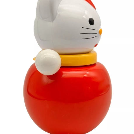 Stehaufpuppe Katze Murka m. Glöckchen, bunt, dz 63