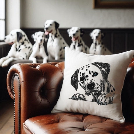 NEU Stickdatei Dalmatiner Calla Hund realistisch