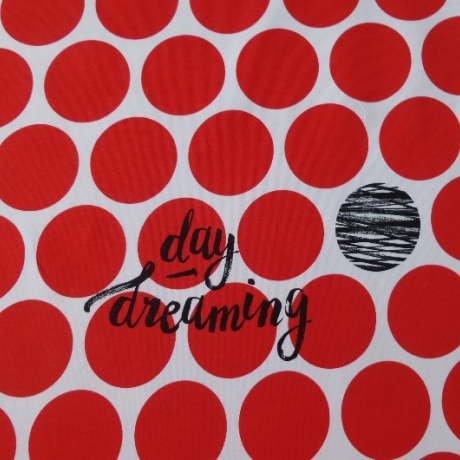Daydreaming Punkte rot/weiß Biosweat Lillestoff Susalabim