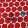 Daydreaming Punkte rot/weiß Biosweat Lillestoff Susalabim