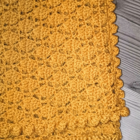 Babydecke, Kuscheldecke, crochet baby blanket, gehäkelte Decke