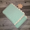 Babydecke, Kuscheldecke, gehäkelte Decke, crochet baby blanket