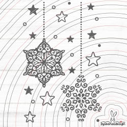 Deko Sterne 2 Plotterdatei SVG DXF