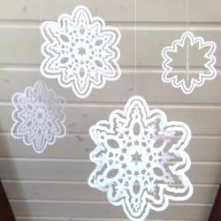 Dekostern mit Rahmen Plotterdatei SVG DXF FCM Dekostern mit Rahmen Plotterdatei SVG DXF FCM