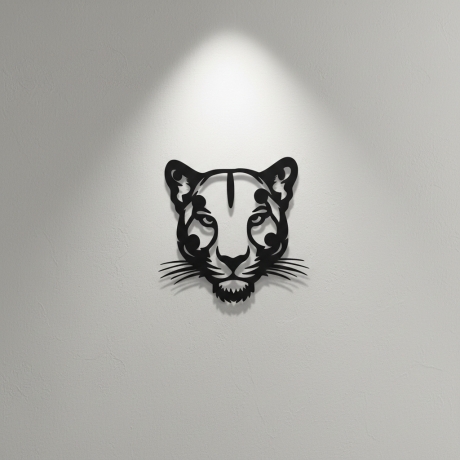 Der Leopard „Leo“ – Majestätisches Wandbild