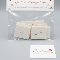 Der kleine Adventskalender * Advent * Geschenk