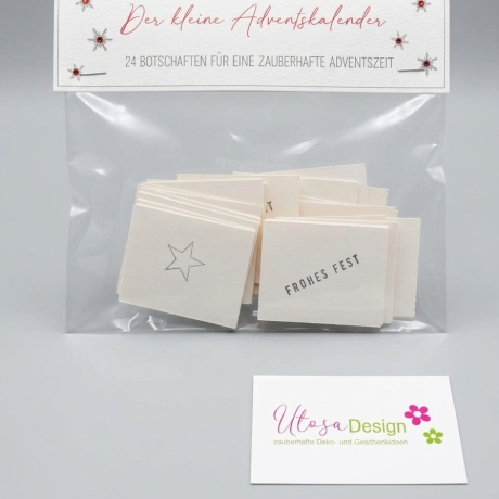 Der kleine Adventskalender * Advent * Geschenk