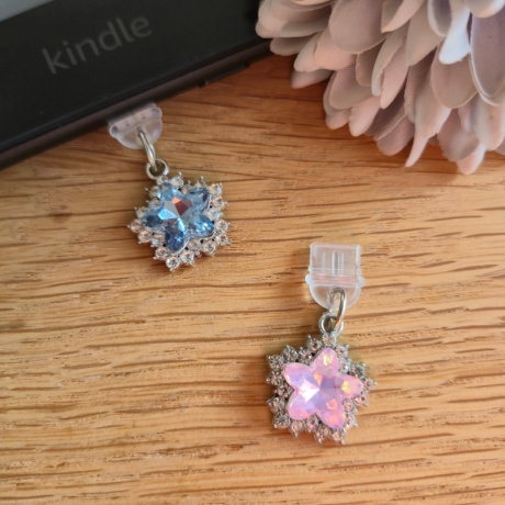 Stern‑Staubschutz‑Charms – Anhänger für USB‑C, iPhone & Micro‑USB